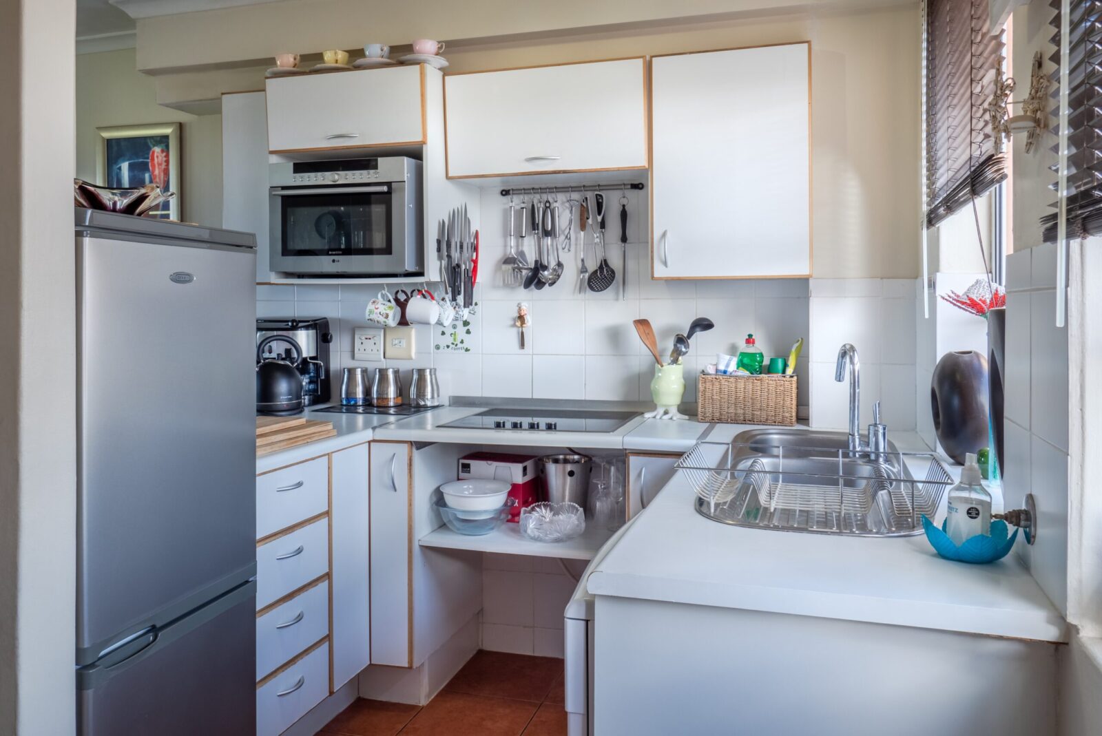 Where to Put a Microwave in a Small Kitchen?