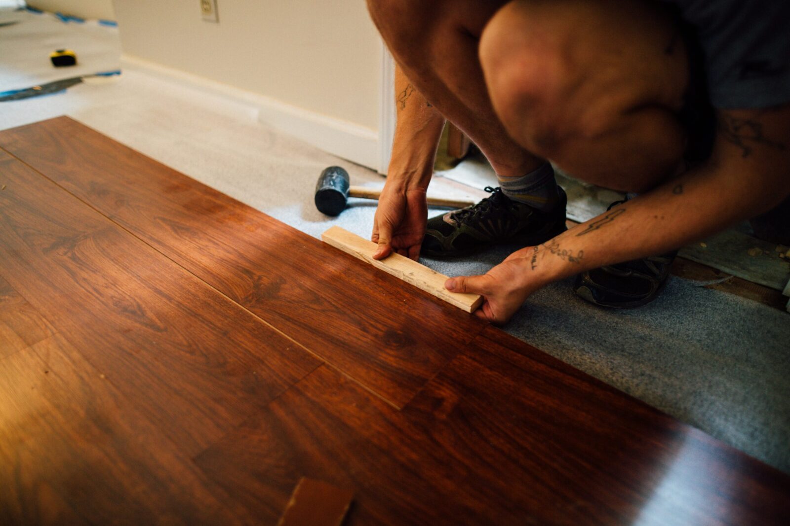 Can I Stay in my House while Floors are Refinished?