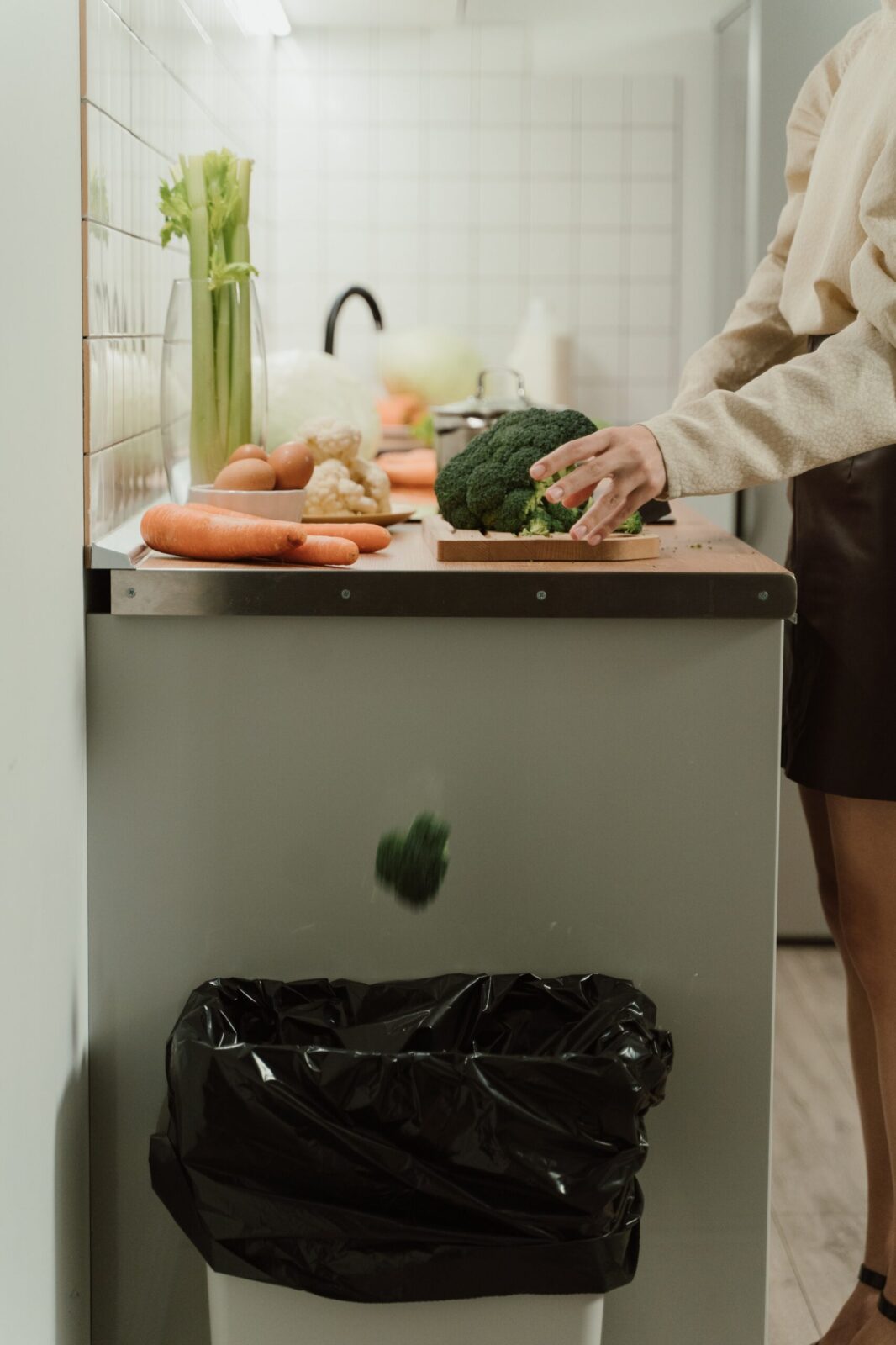 Where to Put Garbage Can in Small Kitchen?