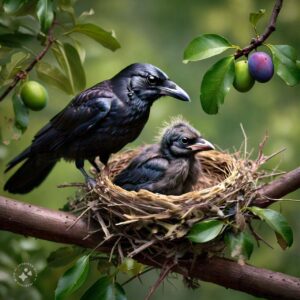 The Tale of Salman: Rescued the Ravens Baby Fell from a Ravens's Nest